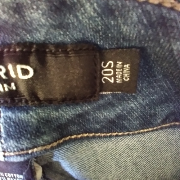 Torrid Denim Jeans Womens Size 20S Slim Fit Tappered Leg Reg Fit Zip - Picture 10 of 10